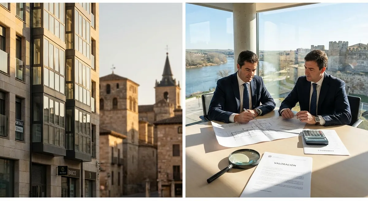 Cómo comprar un piso de banco en Zamora